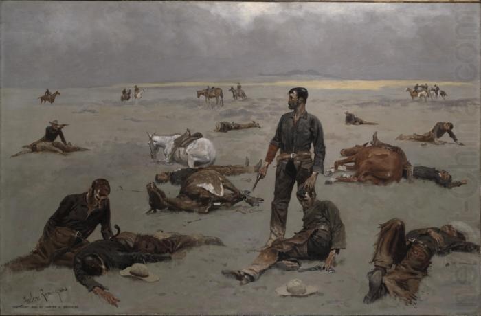 What an Unbranded Cow Has Cost, Frederick Remington